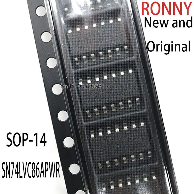 

Новые и оригинальные модели 74LVC86APW LVC86A sop-14 SN74LVC86APWR, 10 шт.