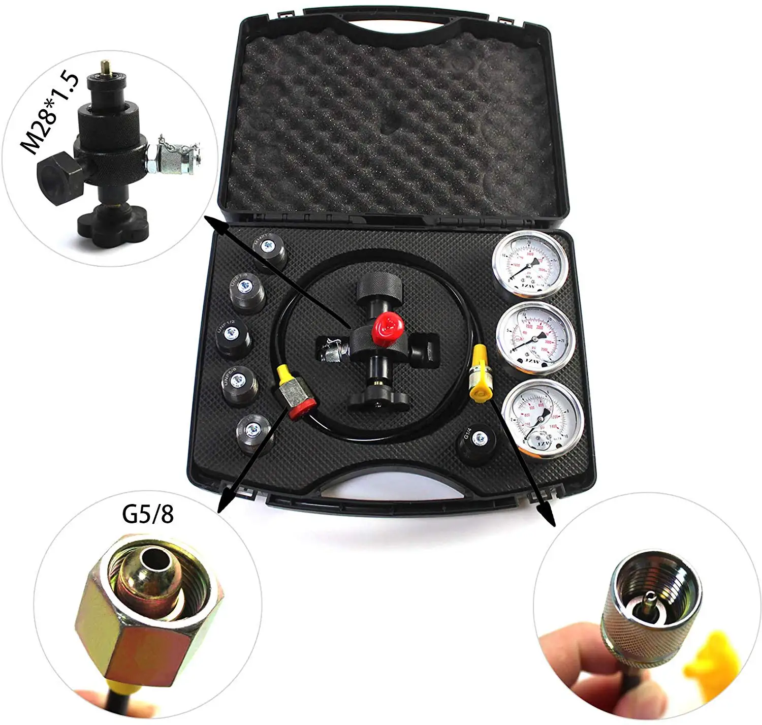 

Инструмент для диагностики экскаватора 10 МПа/25 МПа/40 МПа