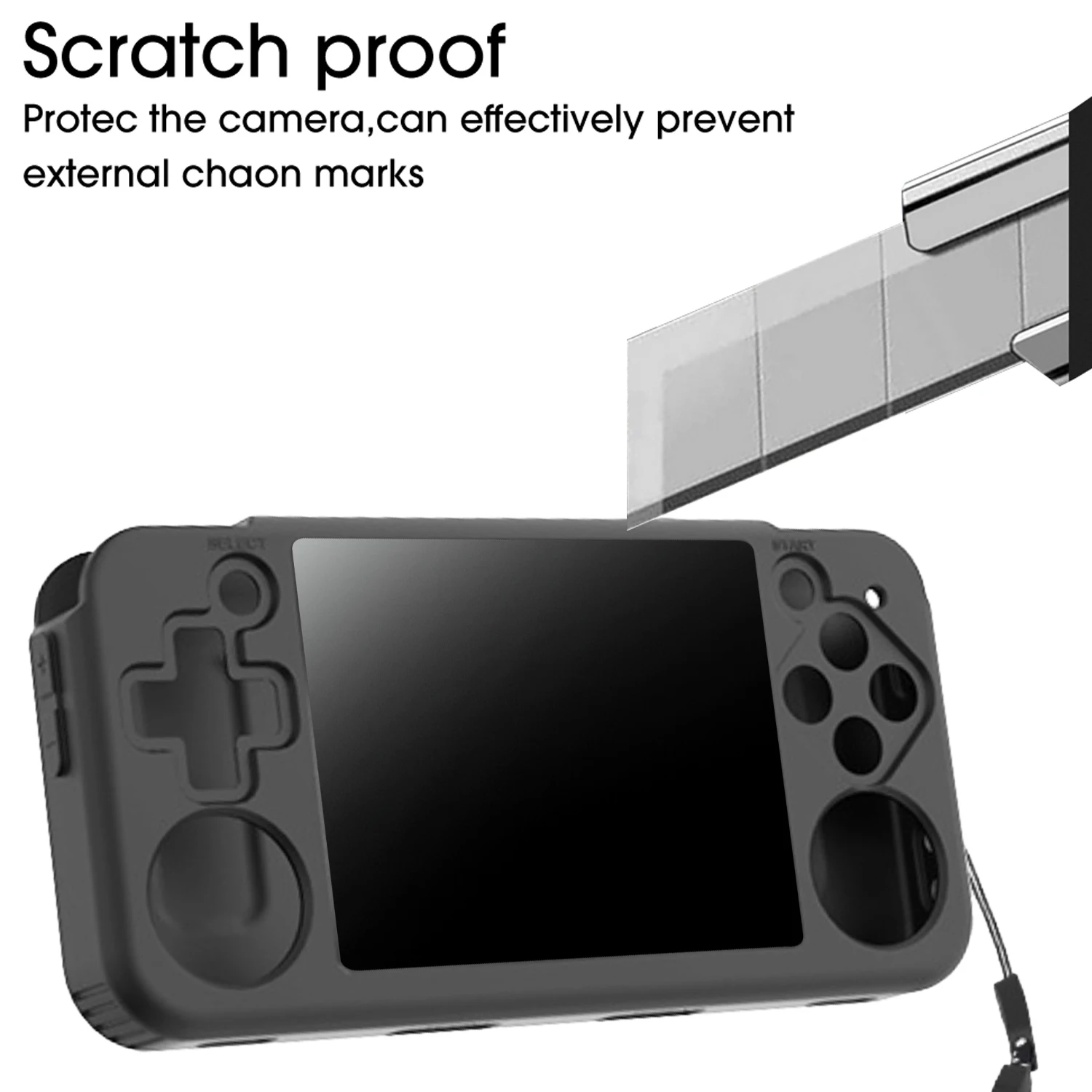 Мягкий силиконовый сменный чехол для ANBERNIC RG35XX H ретро портативная игровая