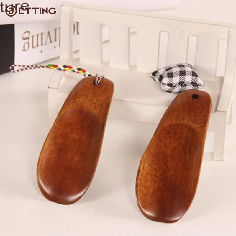 

Рожок для обуви из натурального дерева, портативный рожок для обуви с длинной ручкой, аксессуары для обуви, профессиональный рожок для обув...