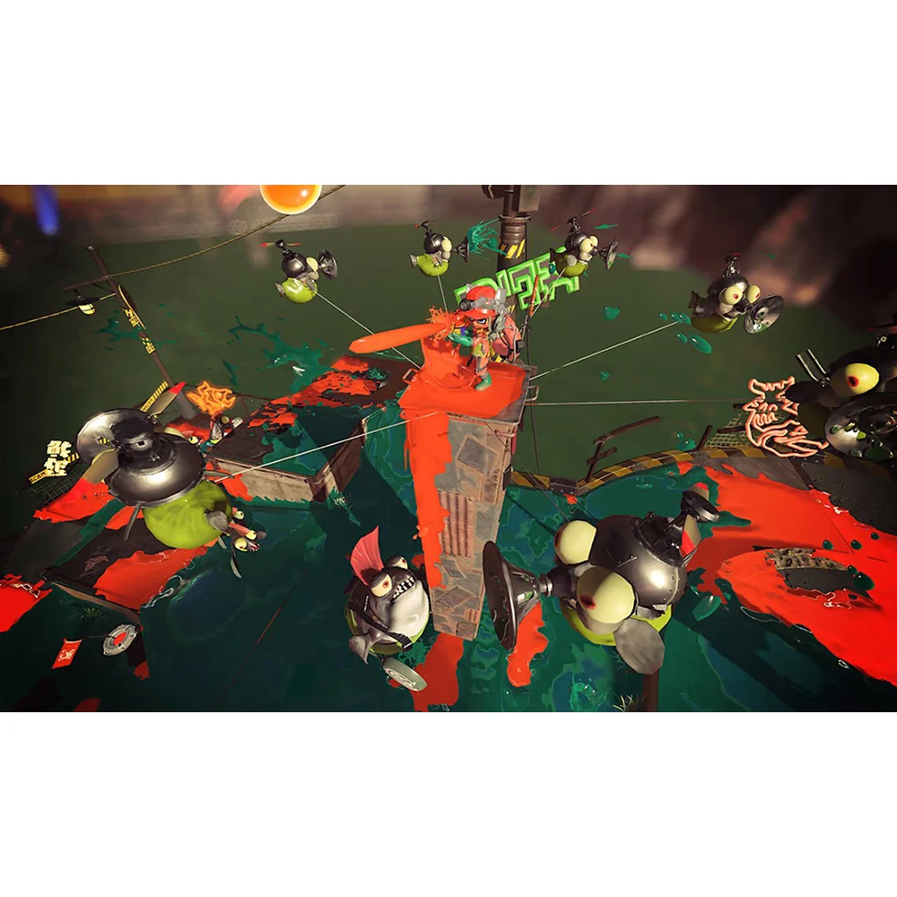 Nintendo Switch Games Splatoon 3 Action and Multiplayer Genre Support TV Tabletop and Handheld Game Mode for Nintendo Console