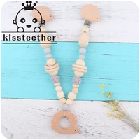 kissteether infant supplies hemu molar bracelet childrens toys hedgehog cart chain three piece creative pacifier chain pendant