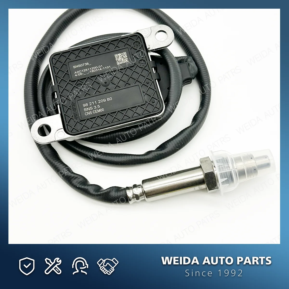 9821120980   A2C 12511200   Оригинальный новый датчик NOX для Citroen C3 C4 5008 Peugeot 208 308 1,6 2,0 HDi BlueHDi Di (art.: 3920cda3bfd8f) - 3920cda3bfd8f