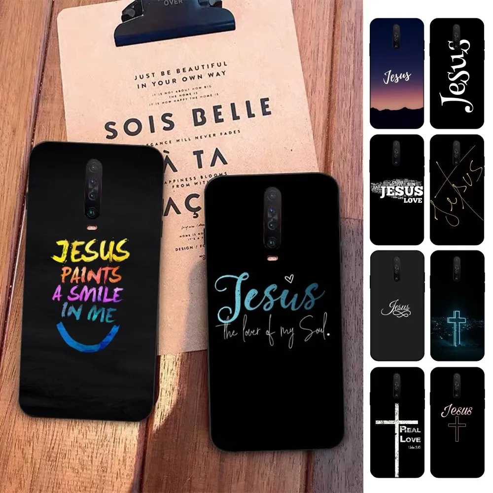 

Faith Christian Religious Jesus Art Phone Case For Redmi 5 6 7 8 9 10 Plus Pro 6 7 8 9 A GO K20 K30 K40 Pro Plus F3 Fundas