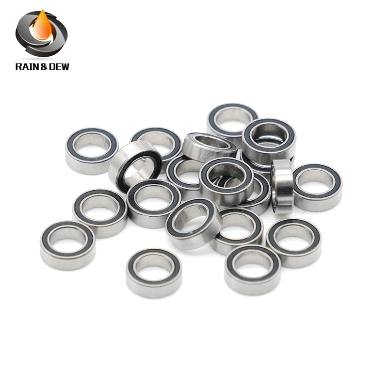 

MR85RS Bearing 10PCS 5x8x2.5 mm ABEC-7 Hobby Electric RC Car Truck MR85 RS 2RS Ball Bearings MR85-2RS Black Sealed