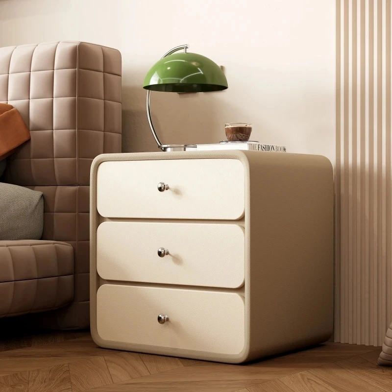 

European Ornaments Bedside Cupboard Bedroom Drawer Aesthetic Minimalist Nightstands Organizer Modern Mesitas De Noche Furniture