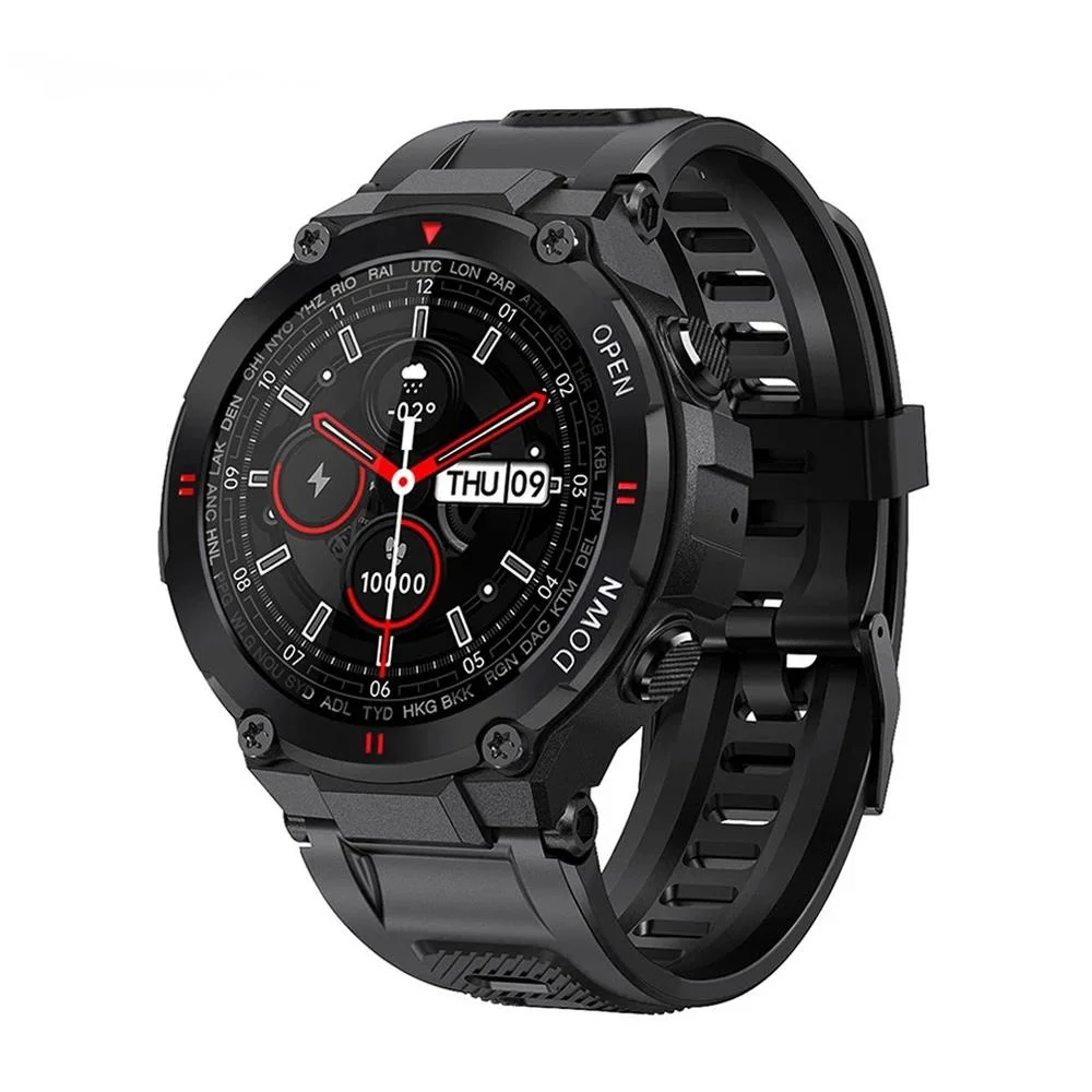 

2023 New Smart Watch Men Bluetooth Call Full Touch Smartwatch Waterproof Sport Fitness Tracker Custom Dials Clock 400mAh Sale