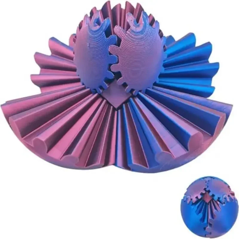 The Steampunk Whirling Wonder фиджет вращающийся шар снаряжение 3D печатные игрушки для снятия