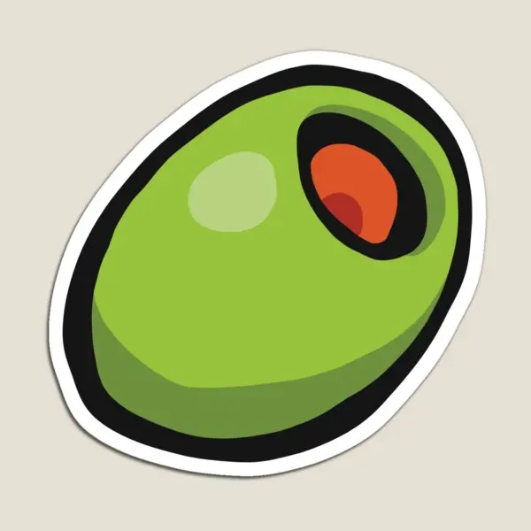 

Olive Magnet Holder Kids Decor Baby Cute Children Toy Colorful Refrigerator Home Stickers Magnetic for Fridge Organizer Funny