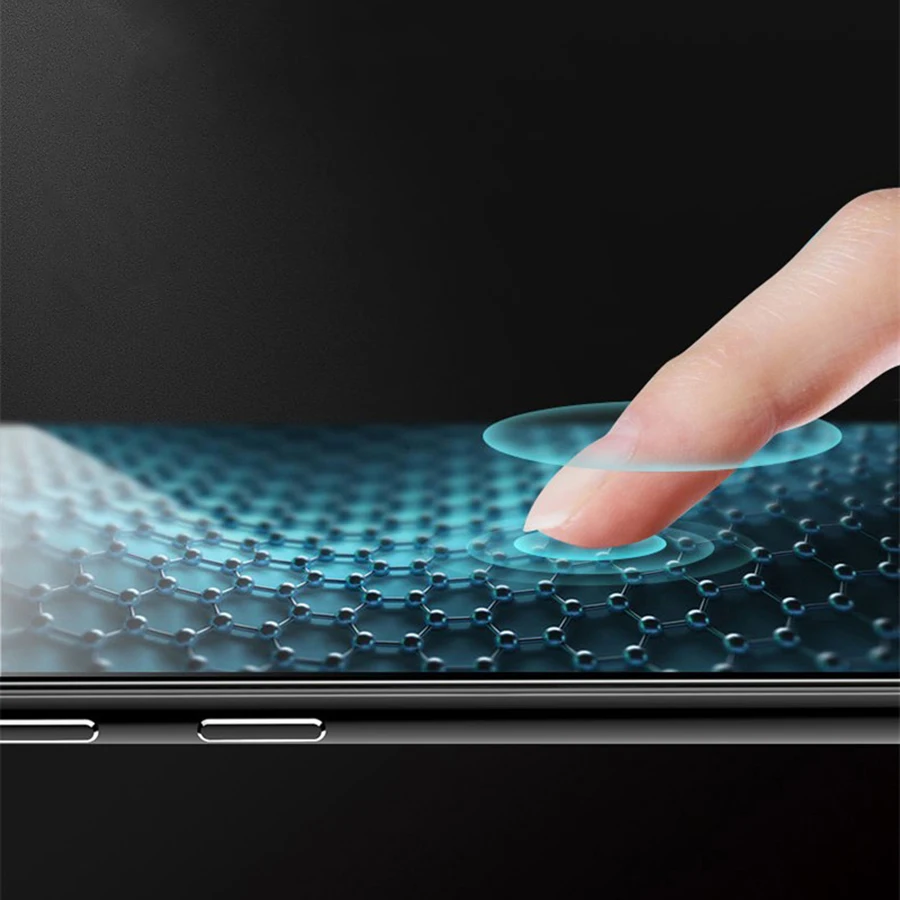 EMUTII UV закаленное стекло для Huawei P50 P40 P30 Pro Полное жидкое клеевое Защитная пленка