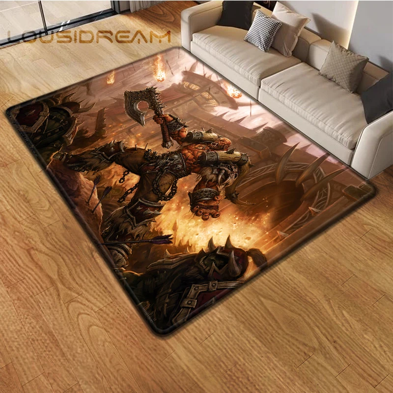 Игровой ковер World of Warcraft для гостиной коврики кемпинга очень странные дела коврик