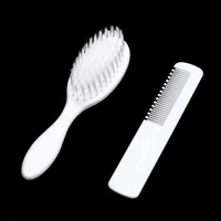 2 pcs baby hair brush comb set for newborns toddlers infant safety scalp massage nursing supplies