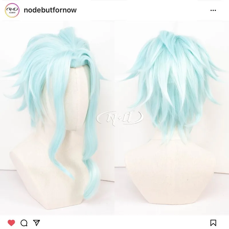 

Pre-Trimmed Wig! [ND Brand] Dottore, Genshin Impact, Authentic Customized Cosplay Wig, Heat Resistant Hair Fiber