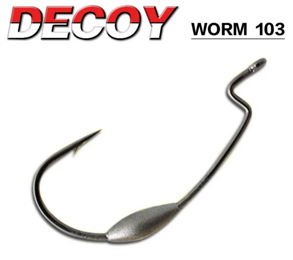 

Японский импортный приманный червь 103, специальный противовес из микросвинца со свинцовым крючком для морского окуня.