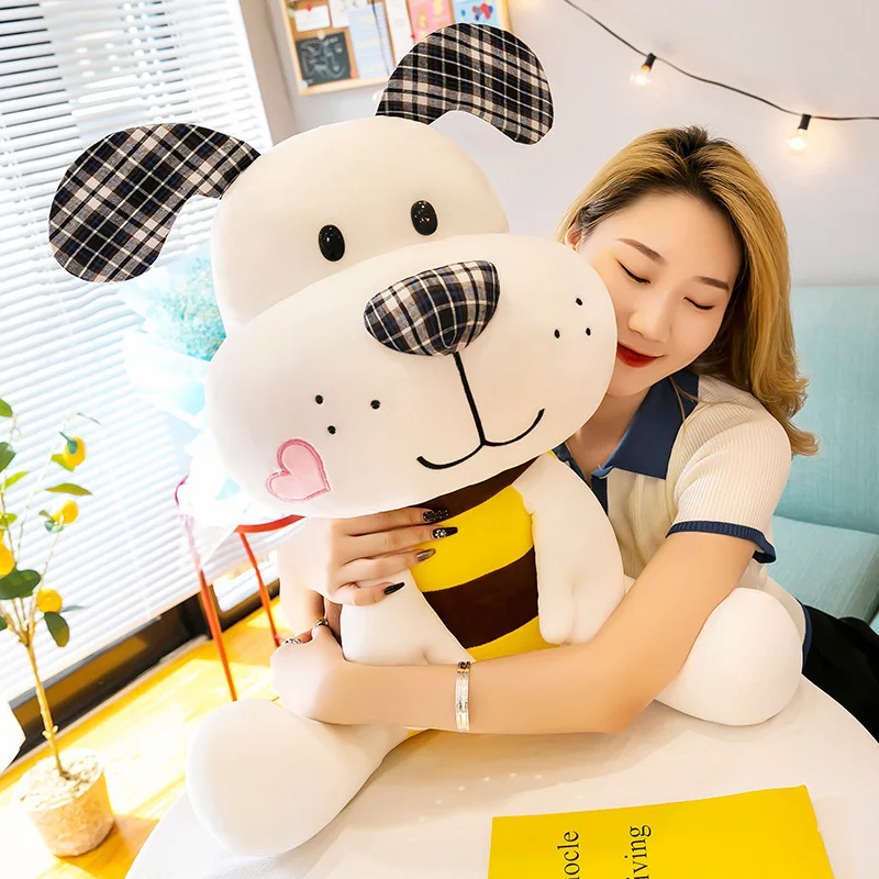 

Kawaii Bee Dog Cartoon Doll Plush Animal Plush Toy Soft Home Animal Cute Girl Pillow Funny Birthday Gift Interior Decoration