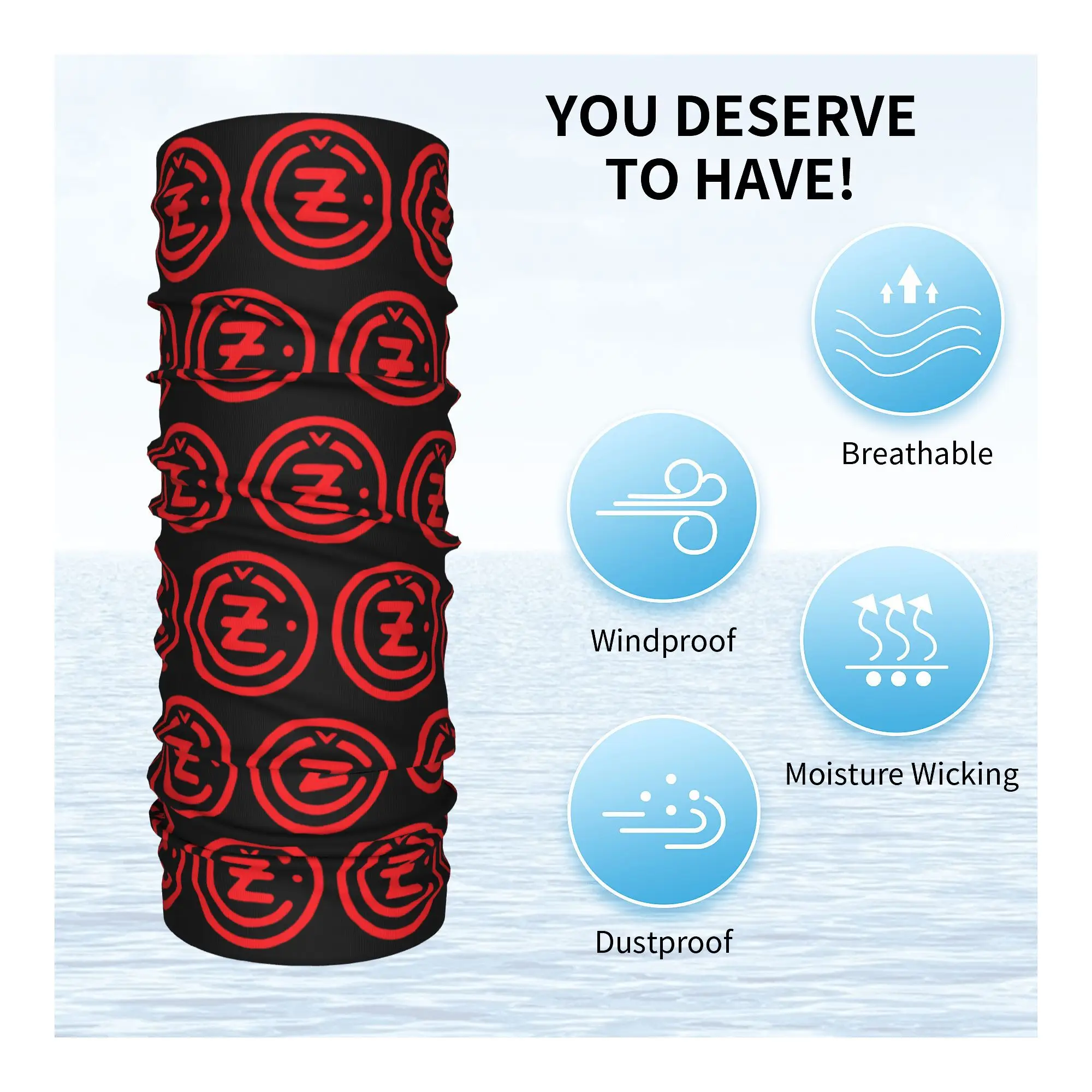 Пользовательские Cz JAWAS мотоциклетная бандана гетры для пеших прогулок бега