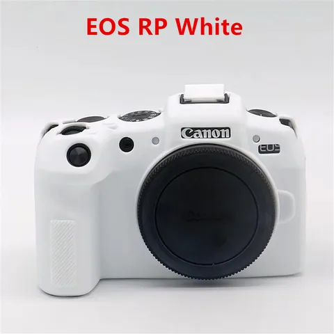 Мягкий силиконовый бронированный чехол для камеры Canon EOS R10 R7 RP R6 R 7D 77D 600D 650D 700D, противоударный чехол