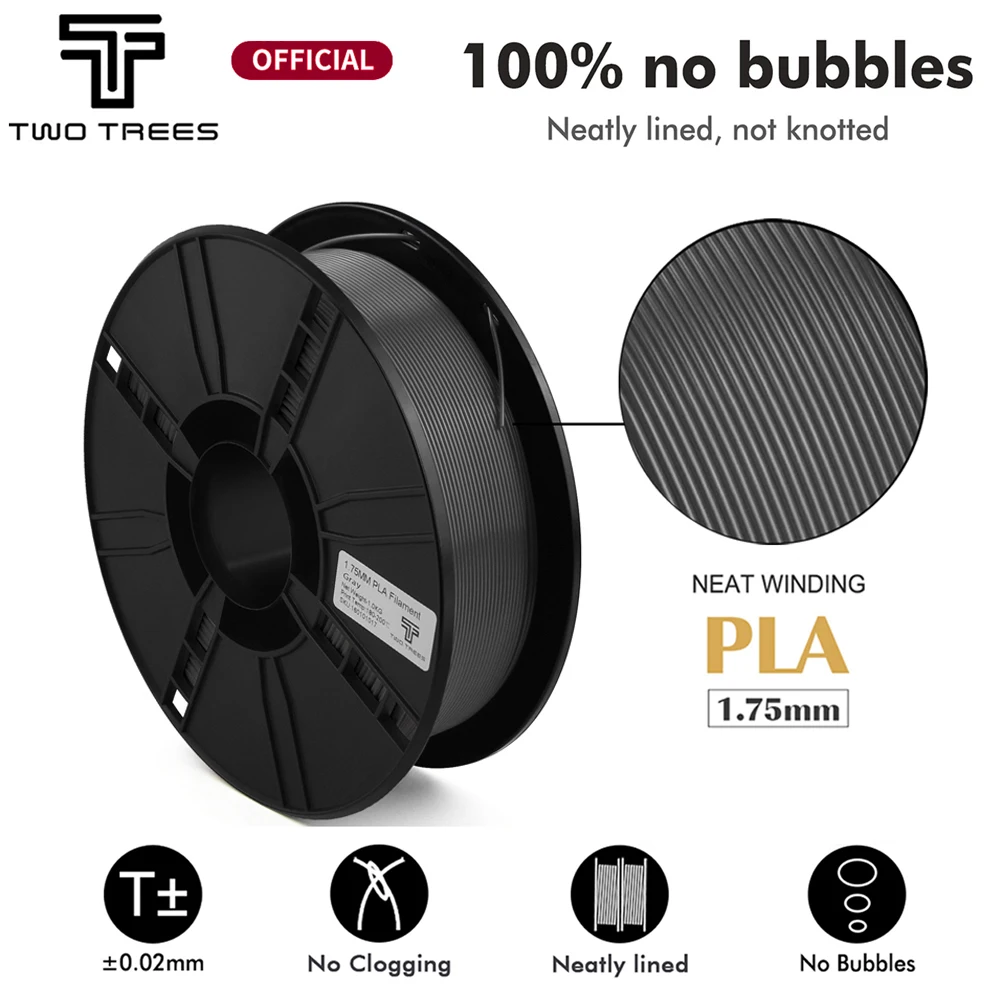 

3D Printer PLA Filament 1KG 1.75mm High Quality 3D Printing Material Degradable Eco-friendly Plastic Standard For PETG Filament