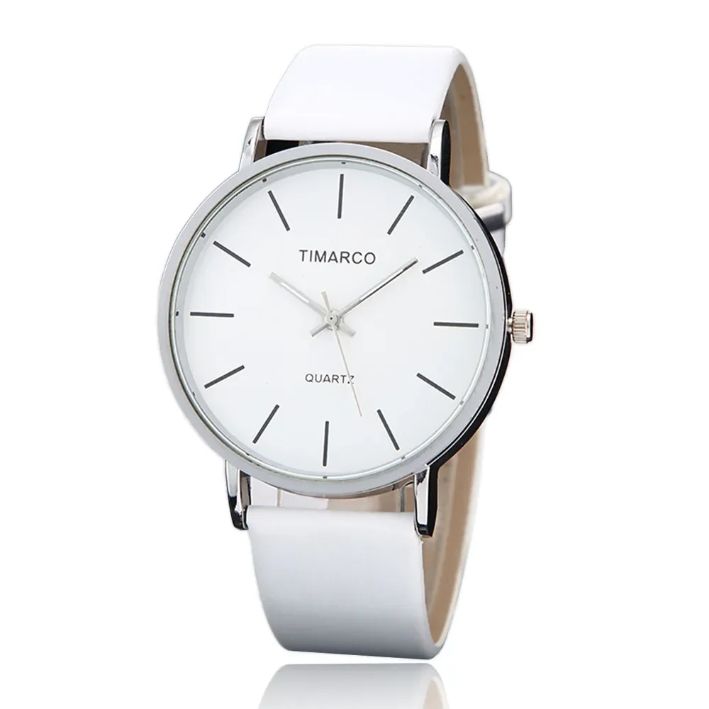 Style White Leather Watches Women Fashion Watch Minimalist Ladies Casual Wrist Watch Female Quartz Clock Reloj Mujer 2022