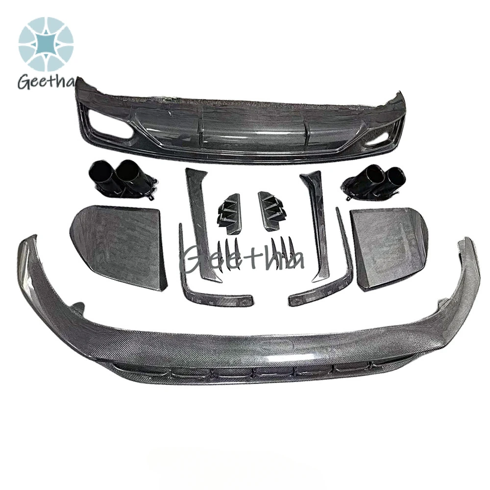 Для ABT Style Carbon Fiber (Cfrp) Aero Kit для AUDI Q8 Bodykit