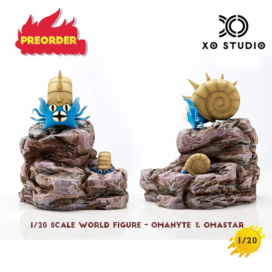 

[В наличии] мировая фигурка масштаба 1/20 [XO Studio] - Omanyte & Omastar