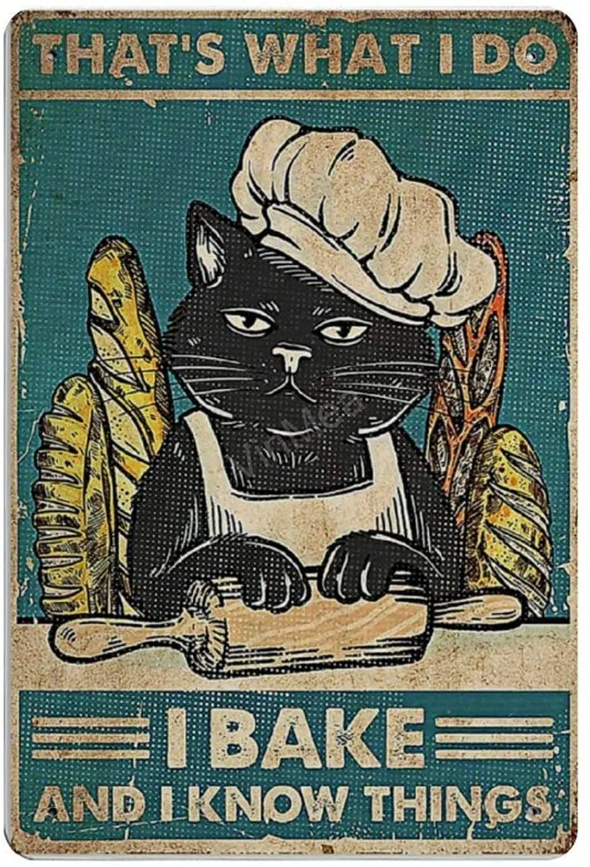 

Винтажная выпечка, это то, что я делаю, Настенный декор для кафе, бара, паба, дома