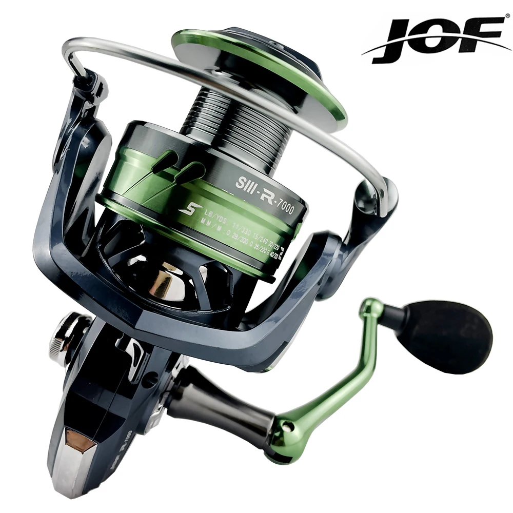 

Катушка для спиннинга JOF CR2000, 3000, 4000, 5000, 6000, 7000, с ручкой из ЭВА