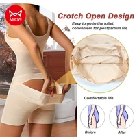 miiow sexy lace body shaper waist trainer thigh slimmers back off korset for women girdle soft comfortable women bodysuits
