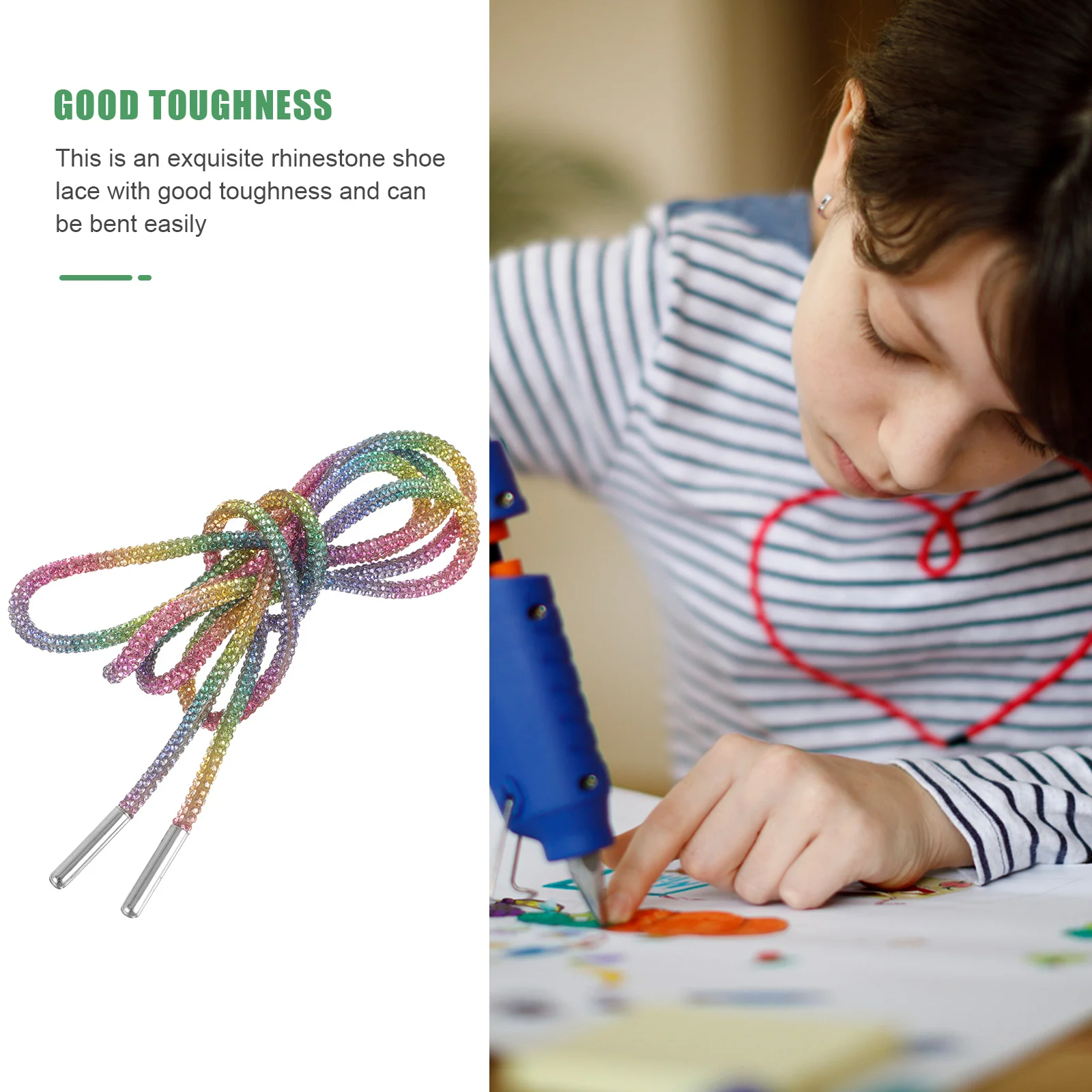 Шикарные блестящие шнурки для обуви кроссовок индивидуальные стразы хлопковая