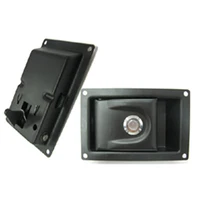 XK114-2 Black large switchboard cabinet electric panel board door push lock concave  8pcs