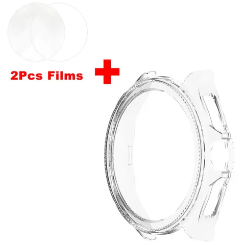 Защитный чехол 2-в-1 + Защита экрана для умных часов Xiaomi Watch 2 Pro, защитный чехол-бампер для Mi Watch2 Pro, защитная пленка