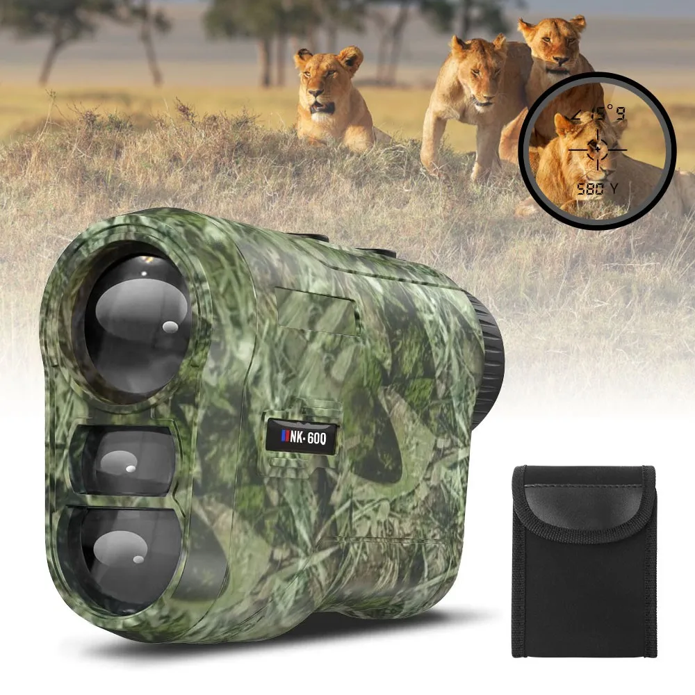 

Охотничий дальномер 1000 ярдов, Тактический лазерный дальномер с увеличением 6,5x, дальномер для гольфа, коллекция охотничьих мишени