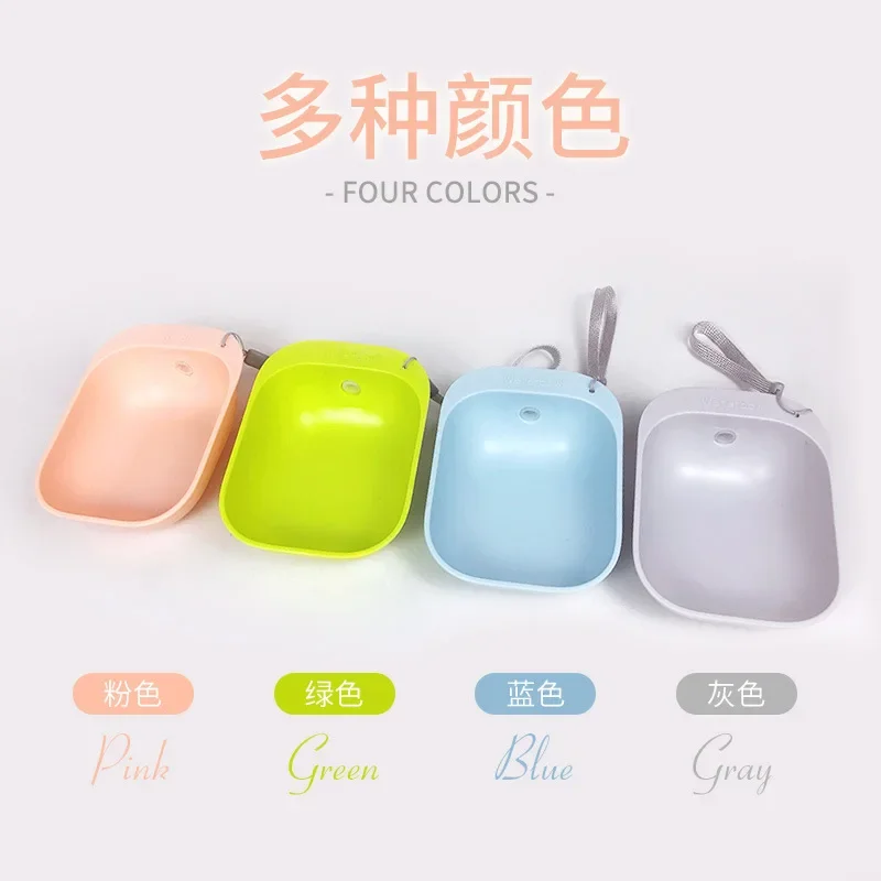 Портативная поилка для домашних животных пластиковая миска воды кормушка