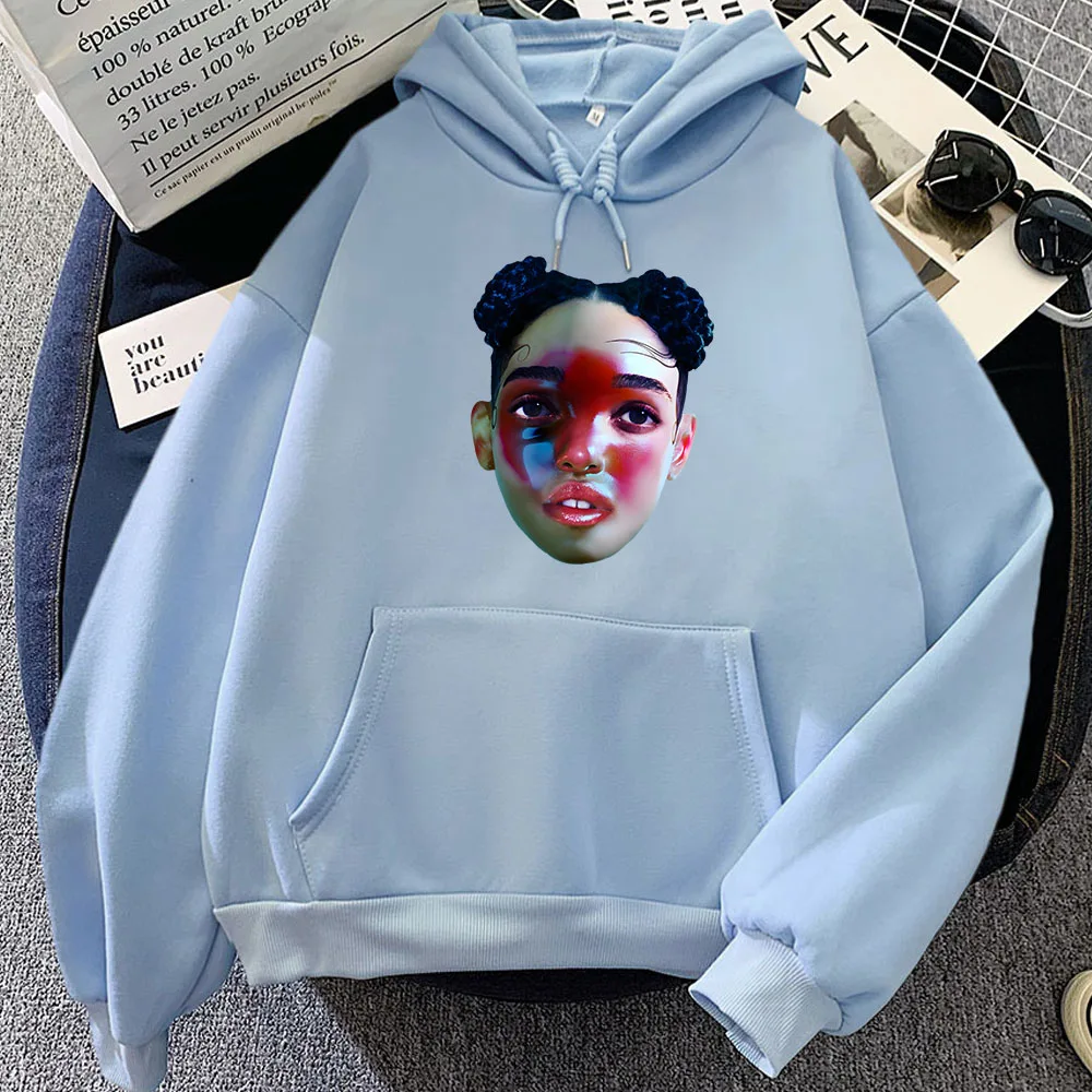 Новинка 2024 года худи с рисунком певицы FKA Twigs свитшоты графическим женские