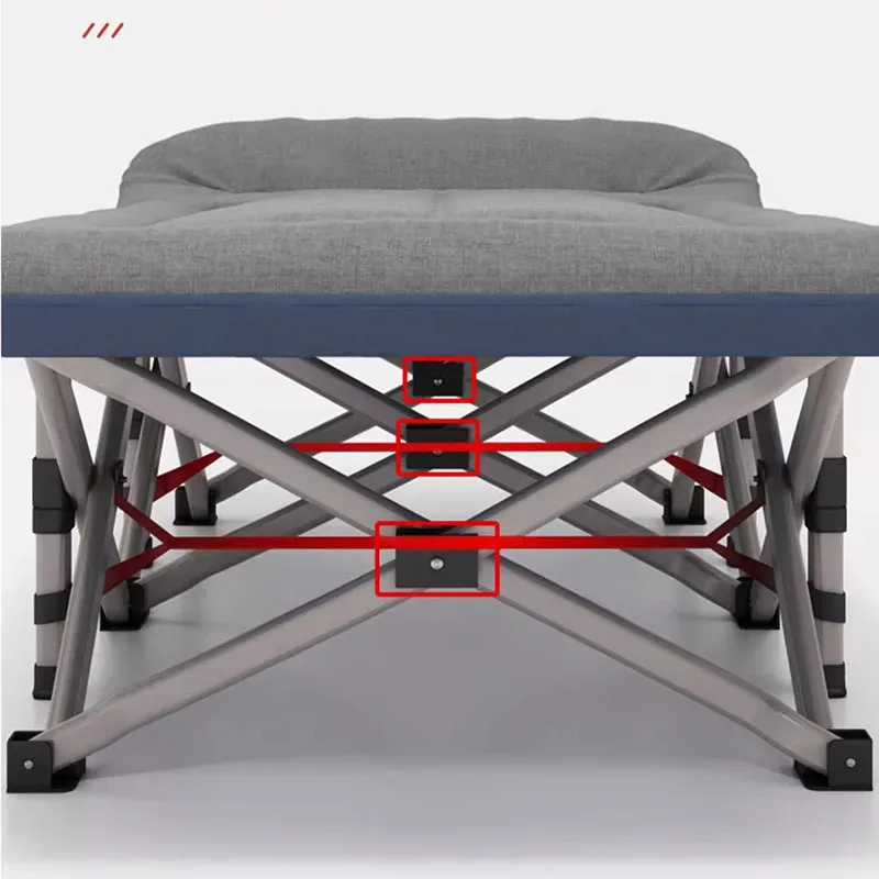 Матрас для спальни складной каркас кровати роскошная портативная удобная