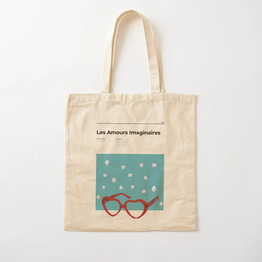 Фото Les Amours Imaginaires - Heartbeats - Минималистичный постер фильма - Xavier Dolan Tote Bag, холщовая сумка-тоут, сумка-тоут University №1
