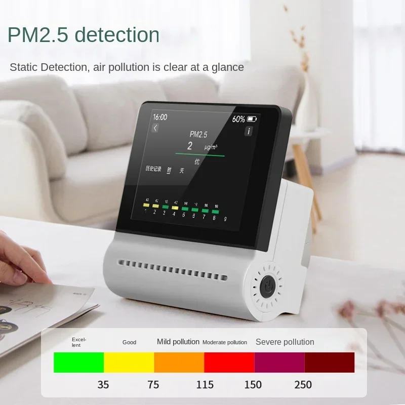NOYAFA JMS16 Детектор углекислого газа PM2.5 формальдегида TVOC Прибор для обнаружения