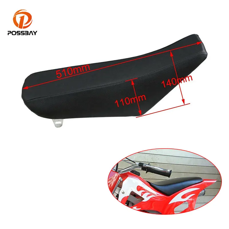 

Черные полноразмерные мотоциклетные подушки TTR 110 из пеноматериала для Yamaha 110/125/150/160/250CC Atomik Replica Pitpro