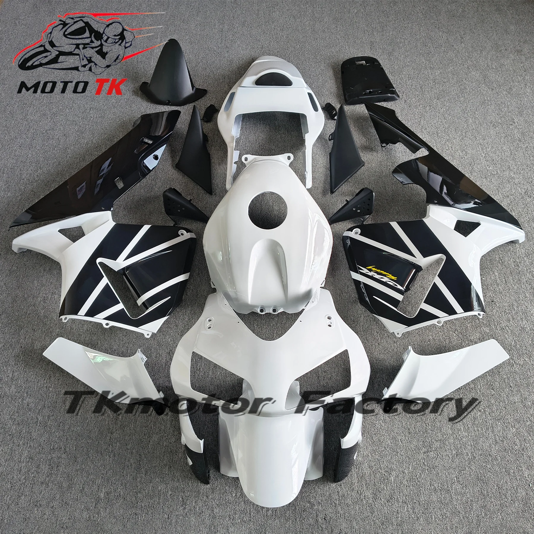 Фото Комплект пластиковых обтекателей для мотоцикла Honda CBR600RR CBR600 RR CBR 600RR f5 2003 2004, полный комплект обшивки, синий цвет №4
