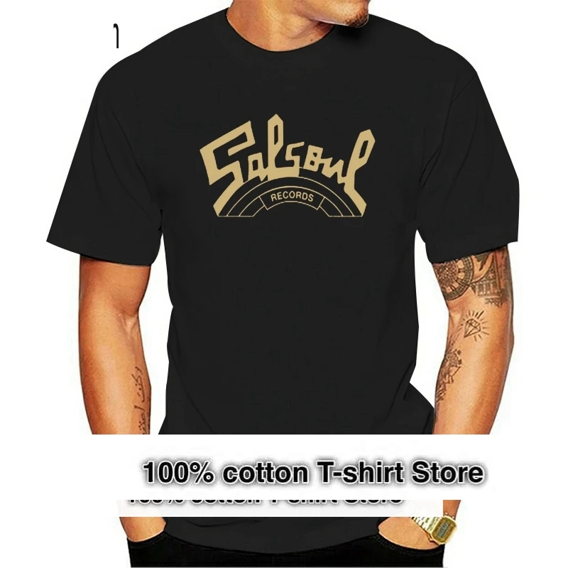 New Salsoul Records Logo Men'S Black T-Shirt Size S To 3Xl New Cool Tee Shirt