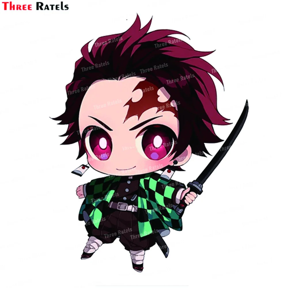 Три Ratels L486 большая киметасу ноиба против царапин пленка с водостойкой защитой аниме наклейка