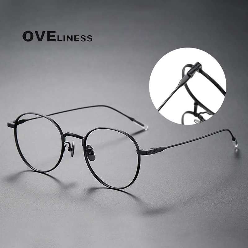 Оправа для очков Мужская/женская из чистого титана | Аксессуары одежды