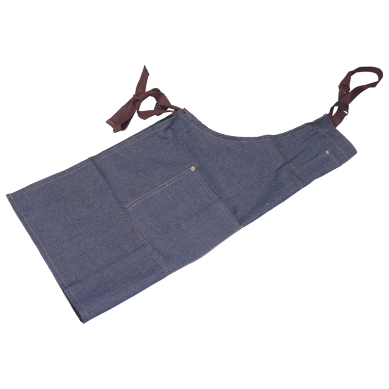 Акция! Фартуки ковбойские простые противообрастающие унисекс джинсовые фартуки