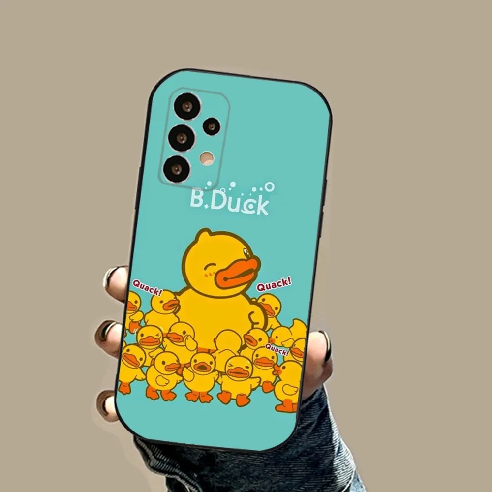 Милый чехол для телефона с рисунком B-B D-Ducks Samsung S24 23 22 30 21 10 9 Note20 Ultra Lite 5G Plus FE черный