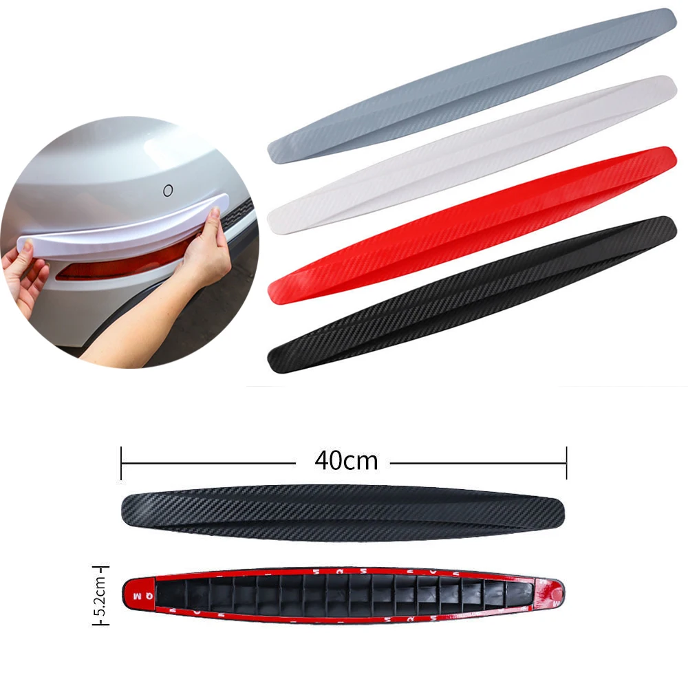 

2Pcs Car Bumper Protector Strip Guard Corner Protection Strips Anti-scratch Car Door Protector Anti-collision Auto Accessories