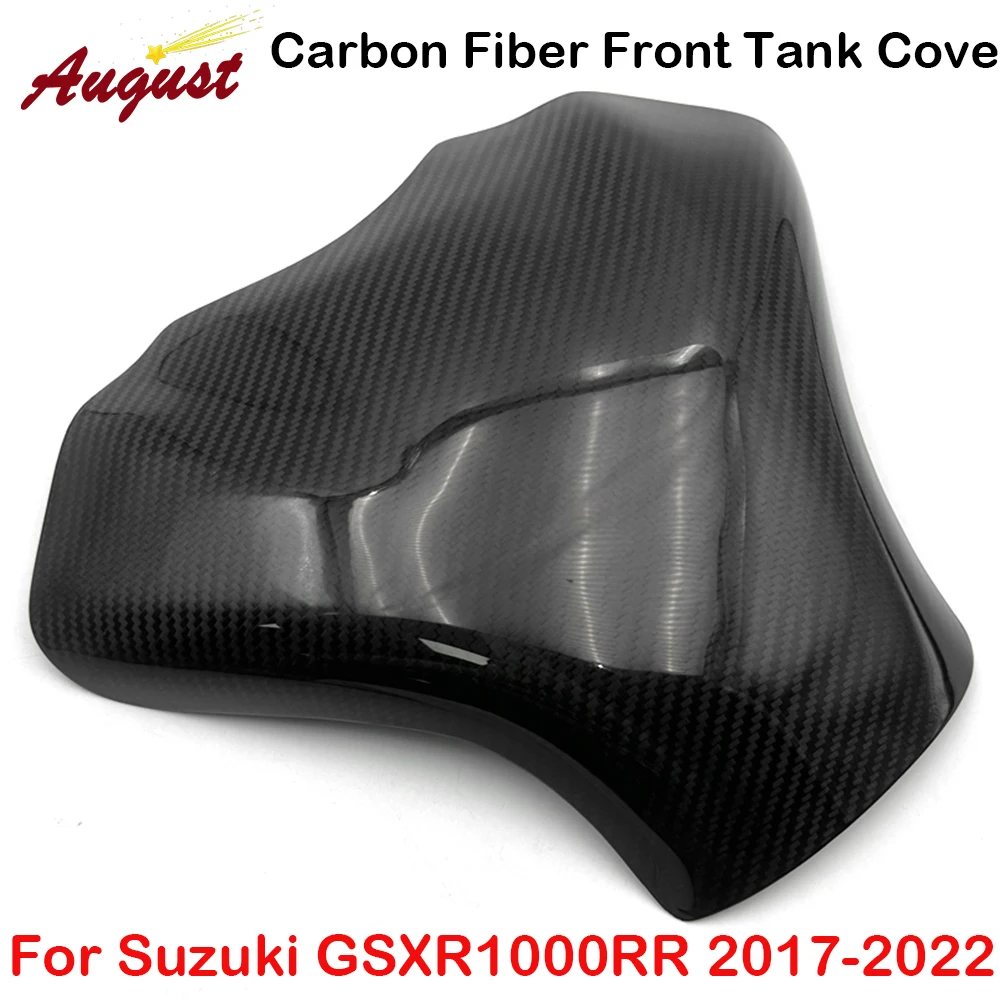 

For Suzuki GSXR1000RR GSX-R 1000RR 2017-2022 2021 2020 2019 2018 Motorcycle Carbon Fiber Fuel Gas Tank Cover Protector
