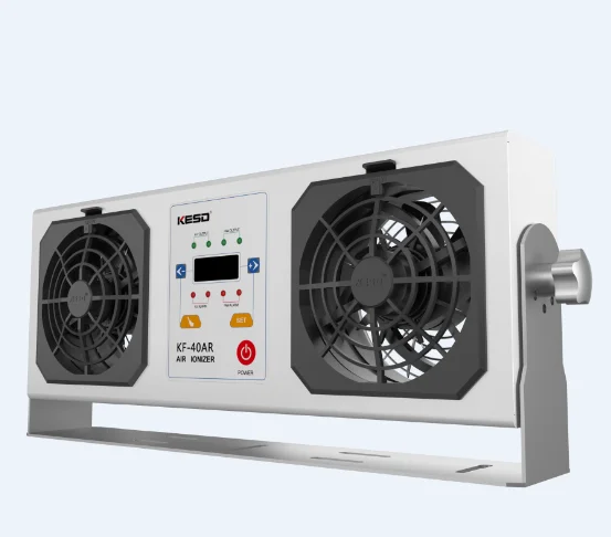 

KESD KF-40AR Electrostatic Eliminator Two Fan Benchtop Ionizing Air Blower for Production Line