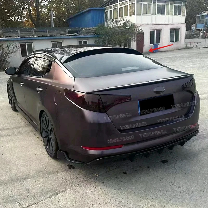 Спойлер для KIA K5 Optima 2011 2012 2013 2014 2015 АБС-пластик неокрашенный цвет спойлер на крышу