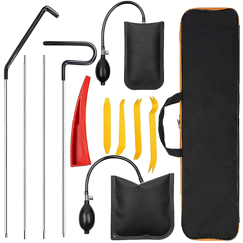 

Newest Car Tool Kit,Essential Car Tool Kit With Air Wedge Non Marring Wedge Andvehicle Emergency Tools For Cars Trucks