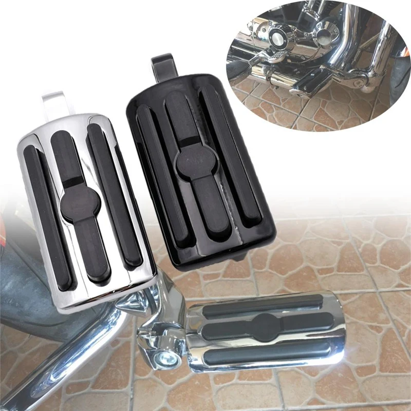 10 мм шоссейные подножки подставка для ног задняя передняя педали Touring Softail Dyna